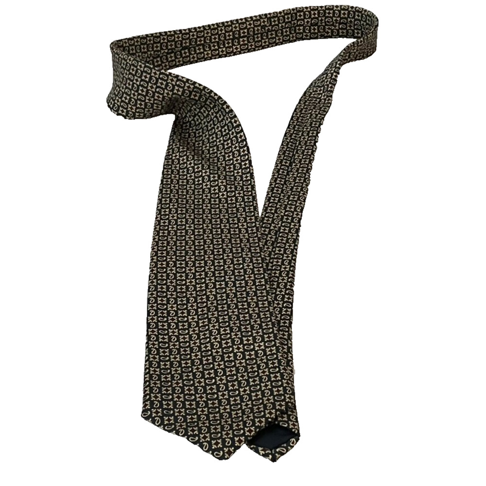Brooks Brothers Makers Mens' All Silk Necktie Paisley Geometric